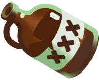Glass Bottle With XXX Sign in Great Lakes
