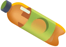 Plastic Bottle in Great Lakes