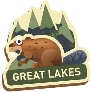 Fridge Magnet in Great Lakes