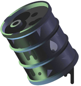 Oil Barrel in Costa Rica
