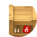 wooden crate