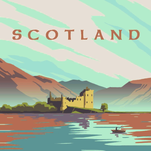 Scotland: Open map
