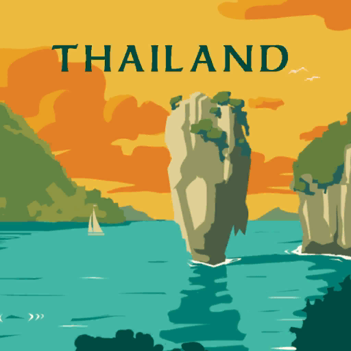 Thailand: Open map
